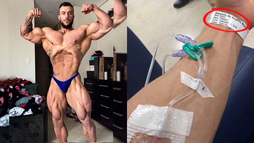 Марчелло Де Анджелис, госпитализированный из-за болезни, уже потерял 9 кг