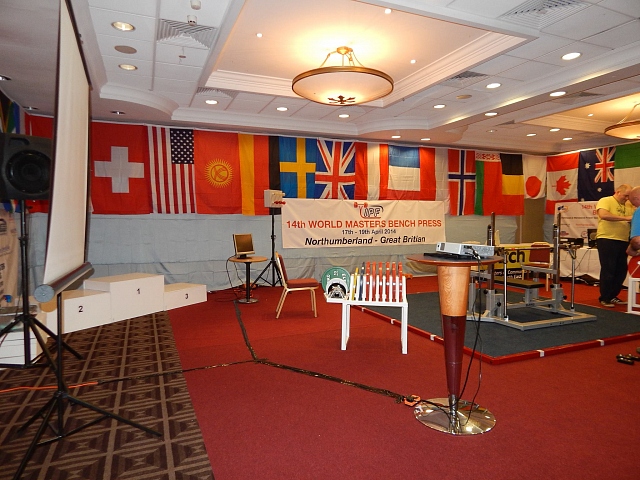 Чемпионат мира по жиму лежа среди ветеранов в Великобритании
