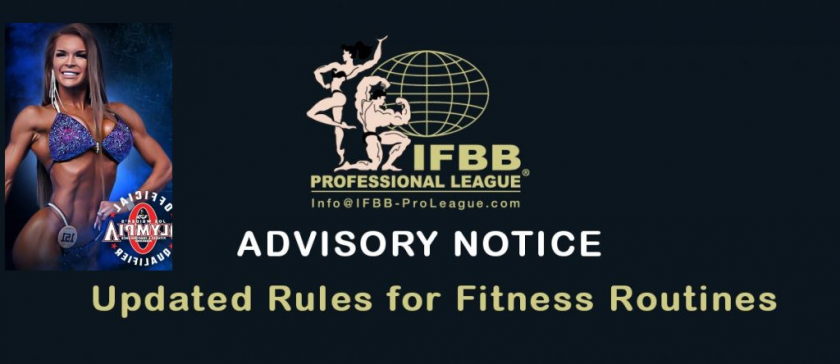 Обновленные правила фитнес-программ IFBB Professional League