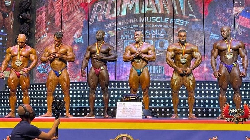 Официальные результаты Romania Muscle Fest Pro 2021