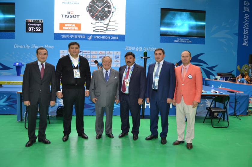 Оргкомитет IWF Чемпионата Мира по пауэрлифтингу 2014 посетил Азиатские Игры 