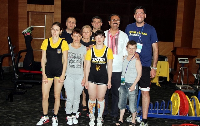 Пауэрлифтинг среди незрячих