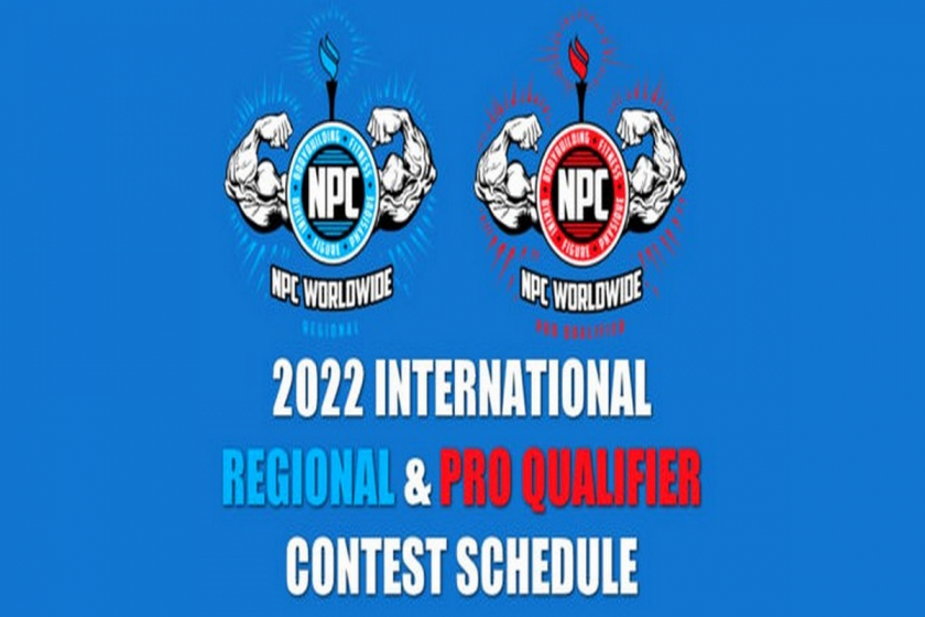 Расписание всех квалификационных соревнований NPC WorldWide на 2022 год