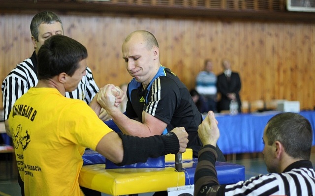 Результаты чемпионата Украины по армспорту среди студентов