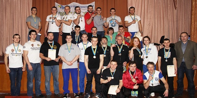 21 февраля в столице Украины состоялся чемпионат по армрестлингу