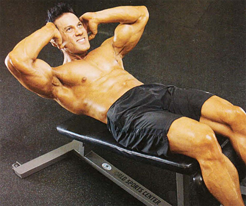 Пресс - подъемы корпуса