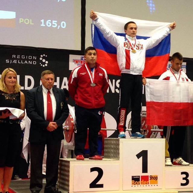 Чемпионат мира по жиму лежа Юноши до 74 кг