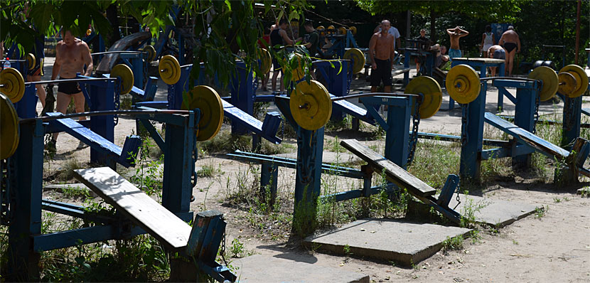 Гидропарк качалка - самая суровая качалка в мире