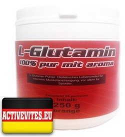 Activevites L-Glutamin 100% pur mit aroma