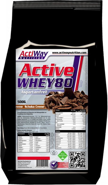 ActiWay Nutrition Active Whey 80
