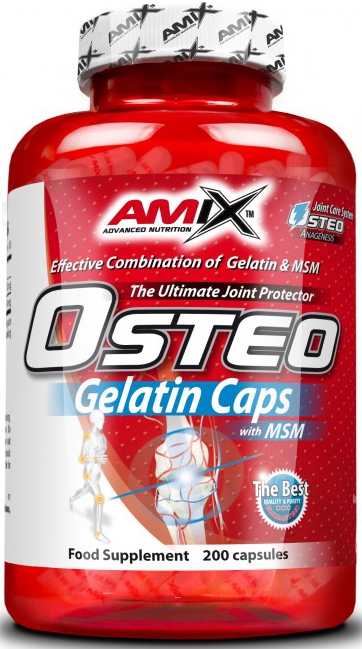 Amix Osteo Gelatin Caps with MSM