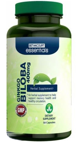 Betancourt Nutrition Ginkgo Biloba 400 mg