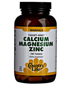 Country Life Calcium, Magnesium, Zinc
