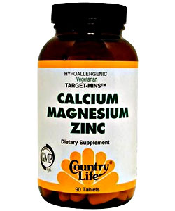 Country Life Calcium, Magnesium, Zinc