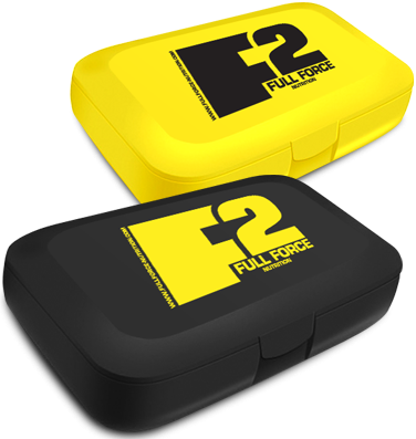 F2 Full Force Nutrition Full Force Pill Box