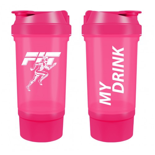 FIT Fit MY Drink 500 ml - розовый неон