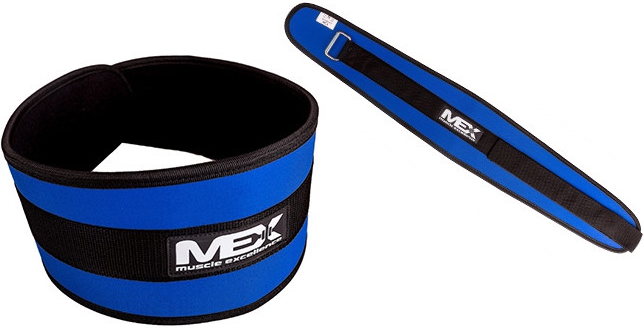 MEX Nutrition Fit-N Wide Belt Blue